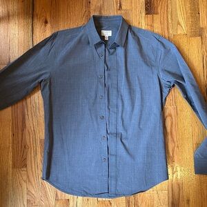 Club Monaco Gray Men's Dress Shirt